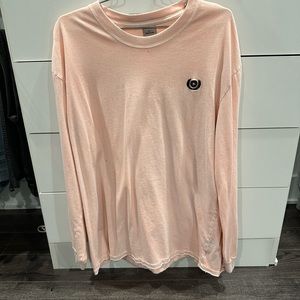 Adidas Yeezy Calabasas Mens Peach Long-sleeve Teeshirt - XL